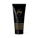 Bisnaga preta e dourada de creme pré e pós-barba da marca Botica 214 Arabian Oasis, com textura e padrão decorativo na embalagem, indicando produto para cuidados com a pele antes e depois da barba.