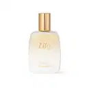 Imagem de um frasco de vidro de spray perfumado para cabelos da marca Lily, com embalagem transparente e detalhes dourados, contendo 50 ml do produto.