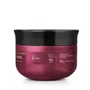 Pote de esfoliante corporal da marca Nativa SPA, com embalagem rosa e preta, rótulo com texto "Óleo açúcar esfoliante corporal" e informações sobre o produto.