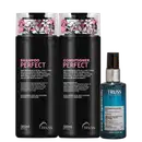 Kit TRUSS Perfect + Uso Obrigatório Oil Trio, 3 produtos.