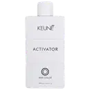 Frasco branco da linha Activator da marca Keune Semi Color, com rótulo em preto e branco indicando o nome do produto.
