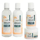 Kit Vegetal do Brasil Linha Vegetal Argan Quarteto, 4 produtos.