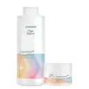 Kit Wella Professionals Color Motion+ com shampoo de litro e máscara capilar.