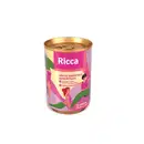 Lata com lenços umedecidos antissépticos, da marca Ricca.