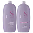 Kit Alfaparf Semi Di Lino Smooth Duo Essential, 2 produtos.