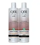 Kit com shampoo e condicionador QÉR Vitaluronic da marca Griffus.