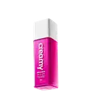 A imagem mostra o Creamy Ácido Mandélico um frasco retangular transparente de gel antiacne cor pink e tampa branca.