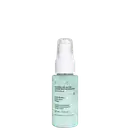 Frasco com rótulo azul e tampa com conta-gotas branco contendo 30ml de sérum facial restaurador Skin.q Acordei no Glow da marca Quem Disse, Berenice?.