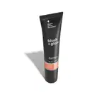 Bisnaga preta de item de maquiagem da marca Blush + Glow Quem disse, Berenice?, com detalhe rosa e texto branco branco no rótulo.