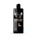 Emulsão reveladora Truss Professional em frasco preto com rótulo cinza e detalhes em dourado. Produto com fórmula estabilizada, contendo colágeno, em embalagem de 950ml.