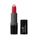 Batom bala vermelho matte da marca Vult, com embalagem preta e rótulo com o nome da marca em prata, escrito "Vult Iconic Matte".
