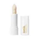 Balm labial hidratante com FPS 15 de cor bege claro em tubo branco com letras douradas da marca Botik Ácido Hialurônico.