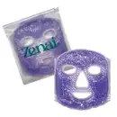 Máscara facial de gel de cristal de cor roxa da marca Zenai, embalada em saco plástico transparente com logotipo da marca.