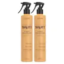 Dois frascos de protetor térmico da linha Professional Trivitt de Itallian Hairtech, ambos com 300ml cada.