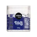 Gelatina Capilar Salon Line #todecacho Hidratante Cremosa. Volumetria de 550g.