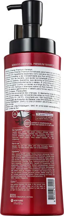 Shampoo Kerasys Oriental Premium 600ml.