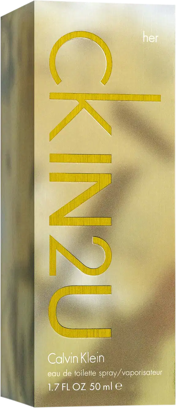 Perfume feminino CK in2U For Her de Calvin Klein. Volumetria 50ml.