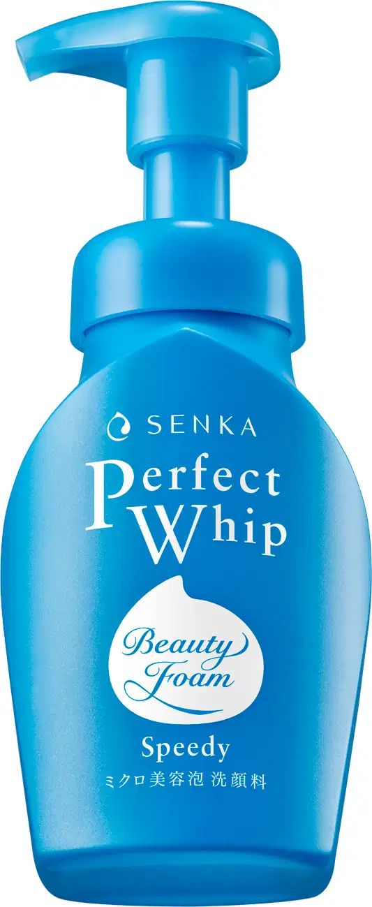Espuma de Limpeza Facial Senka Perfect Whip Speedy, 150ml.