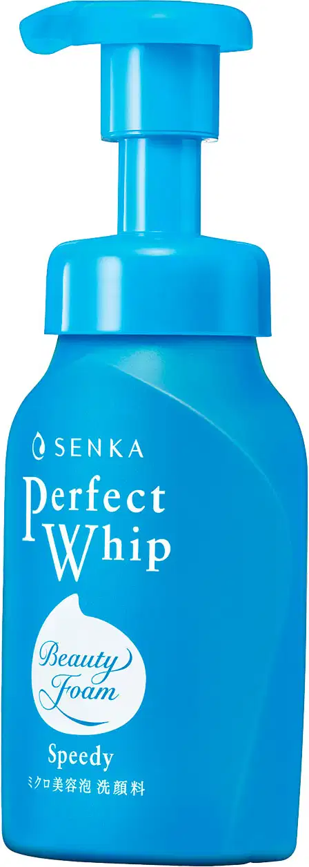 Espuma de Limpeza Facial Senka Perfect Whip Speedy, 150ml.