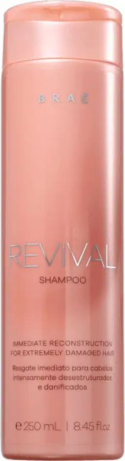Kit Braé Revival Shine Oil Tripla Ação, 3 produtos.