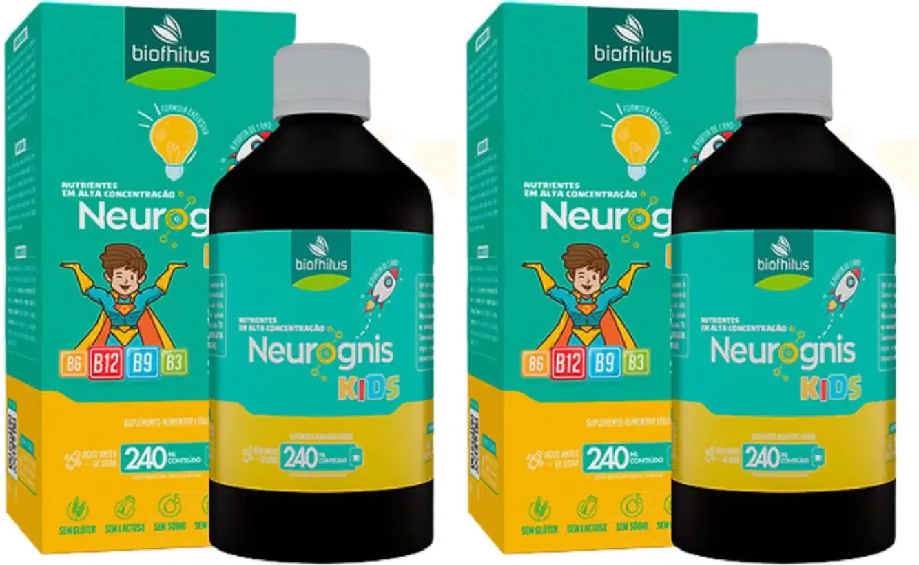 Kit Biofhitus Neurognis Kids Double, 2 Unidades.