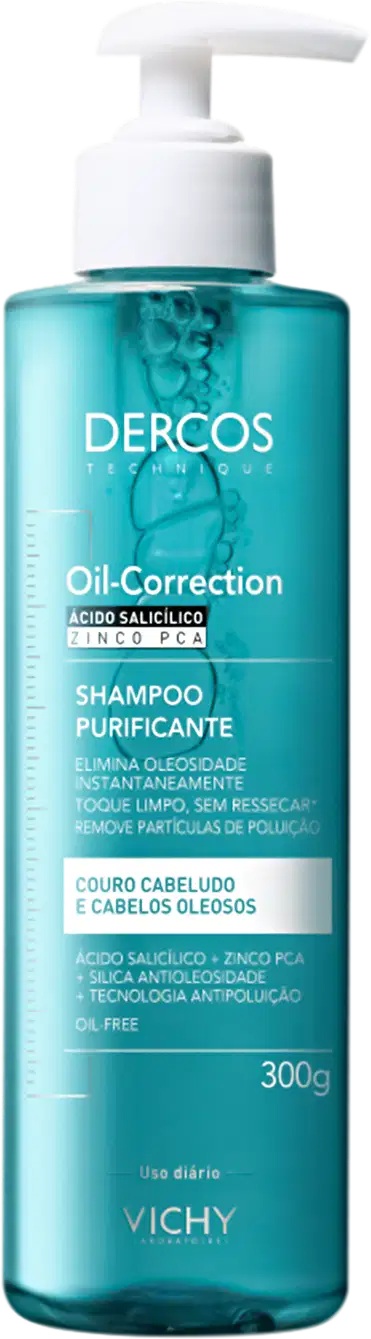 ichy Dercos Oil-Correction - Shampoo Purificante 300g
