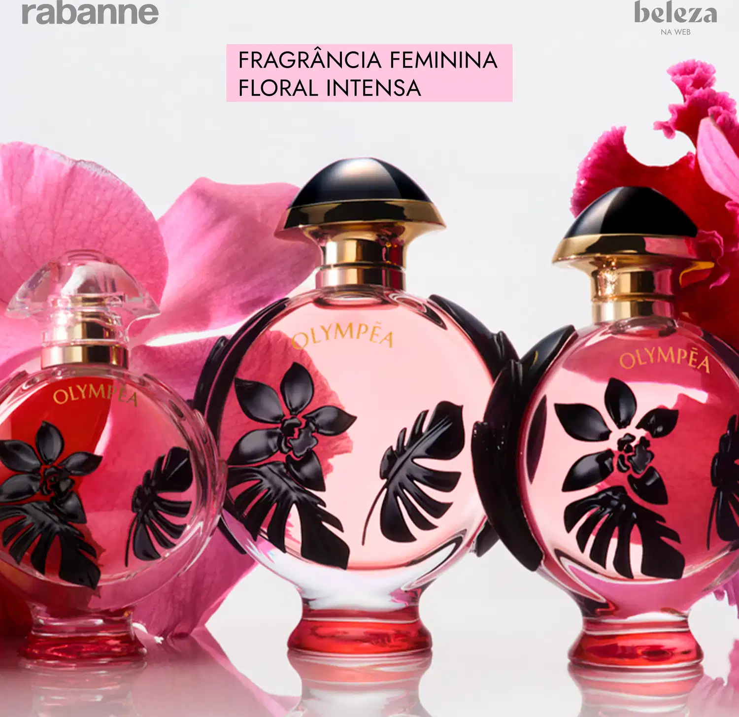 FRAGRÂNCIA FEMININA FLORAL INTENSA