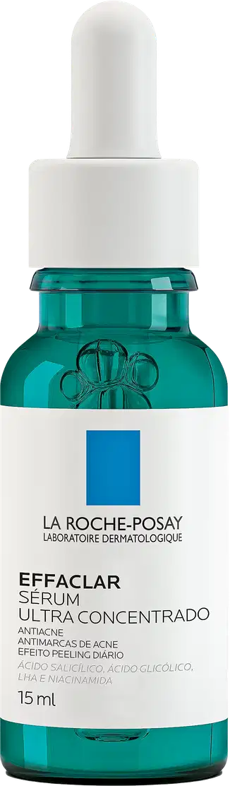 A imagem mostra o Sérum Antiacne Effaclar Ultra Concentrado da marca La Roche-Posay.