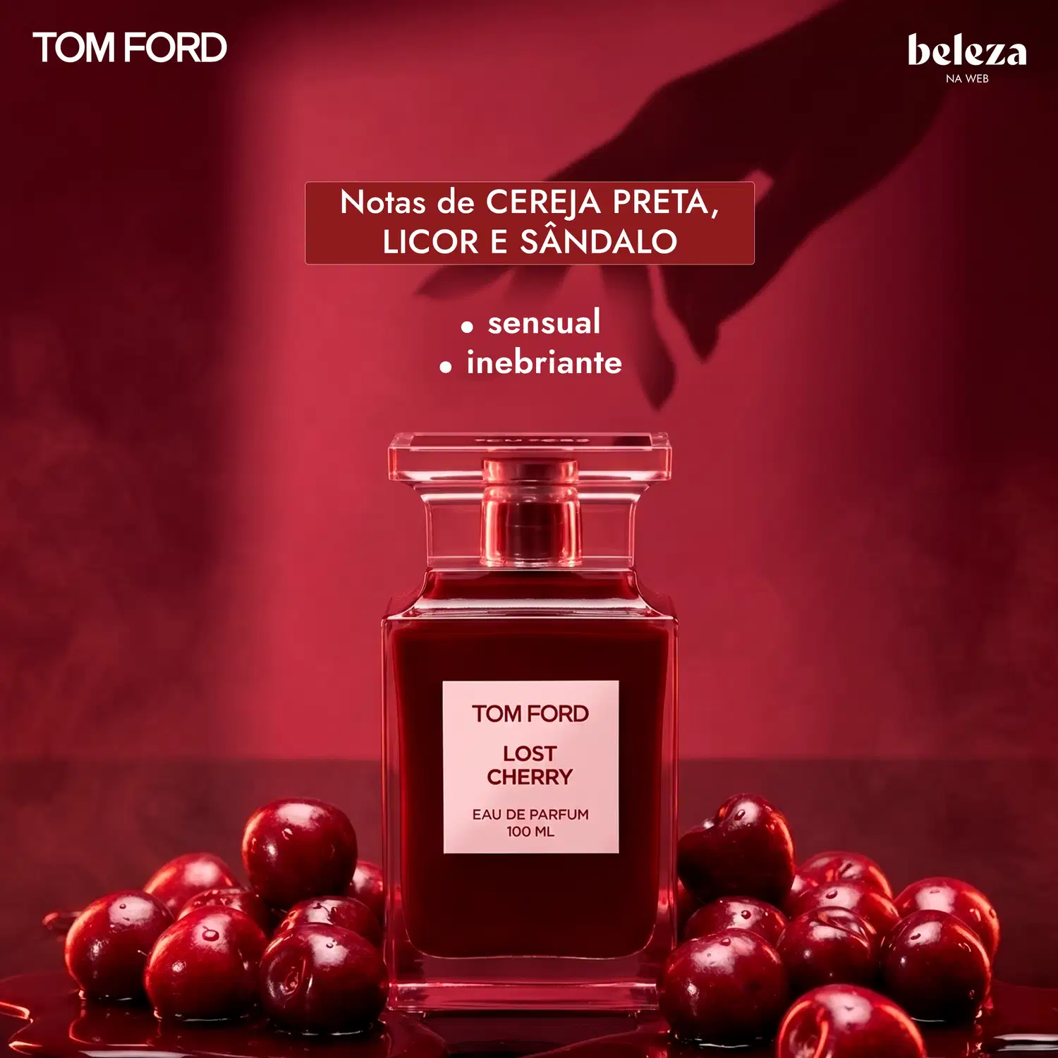 Perfume Lost Cherry Tom Ford Unissex | Beleza na Web