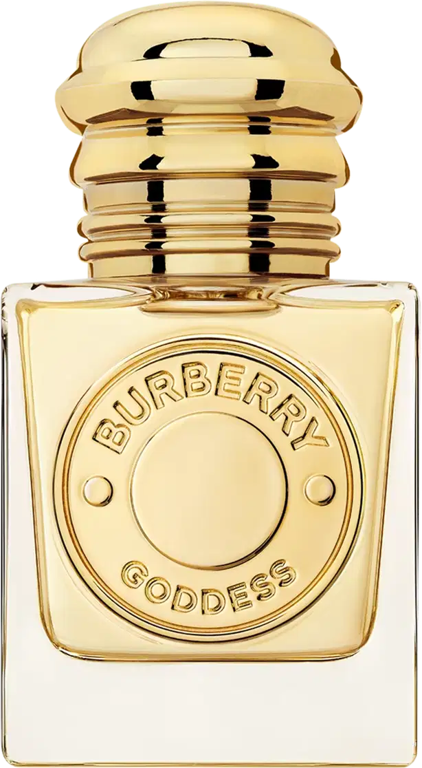A imagem mostra o perfume importado feminino Goddess da Burberry.