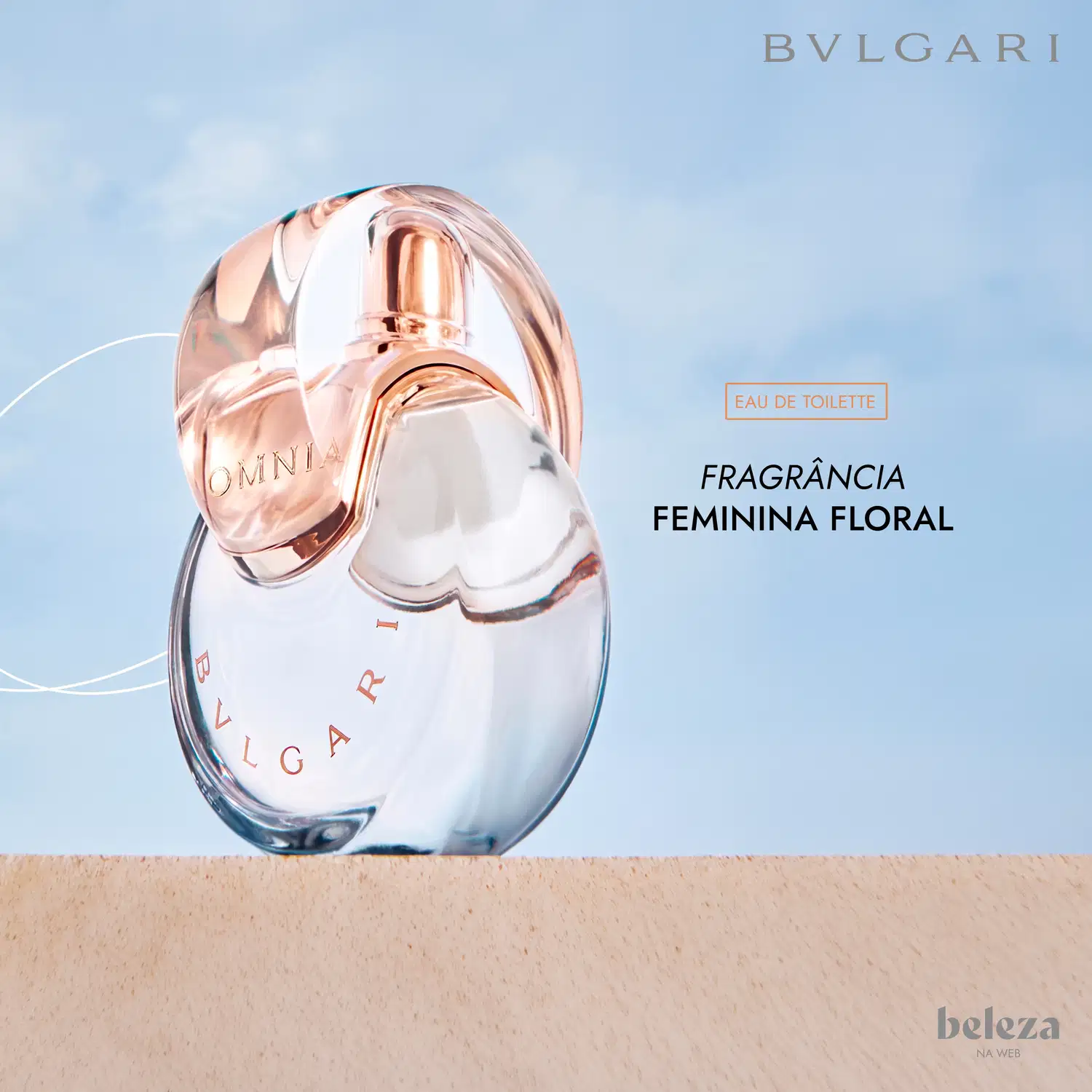 Perfume Omnia Crystalline Bvlgari EDT | Beleza na Web