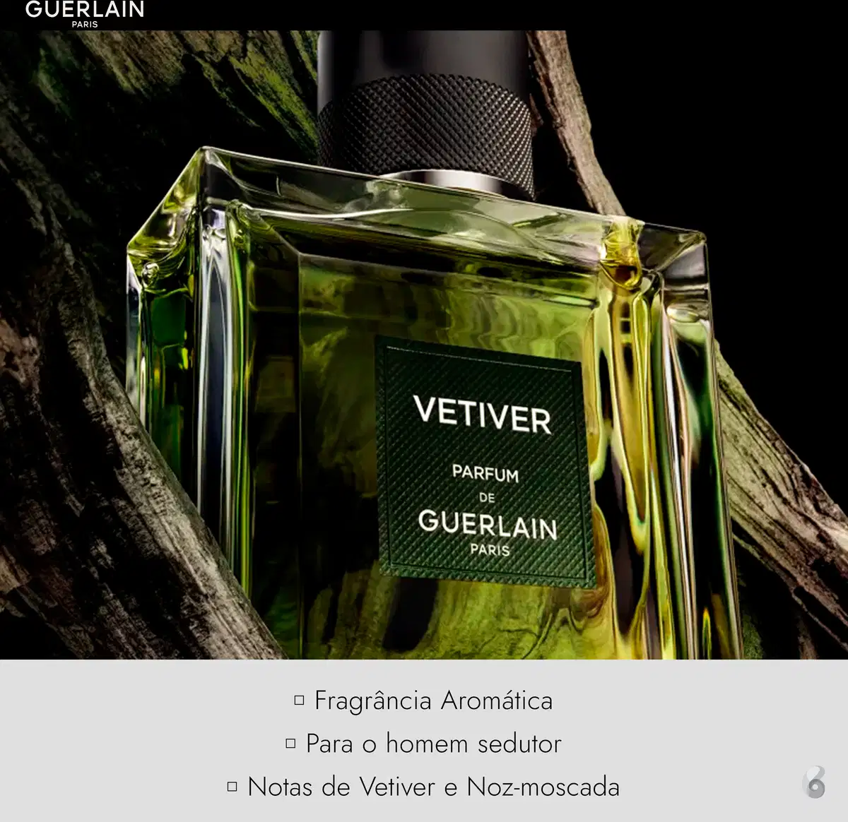 Perfume Vetiver Guerlain Parfum Masculino | Beleza na Web