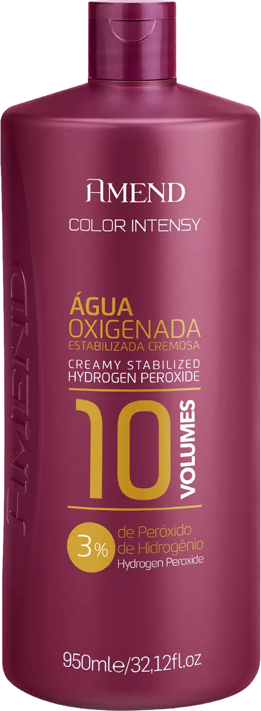 Água Oxigenada 10 Volumes Amend Cosméticos Color Intensy de 950ml
