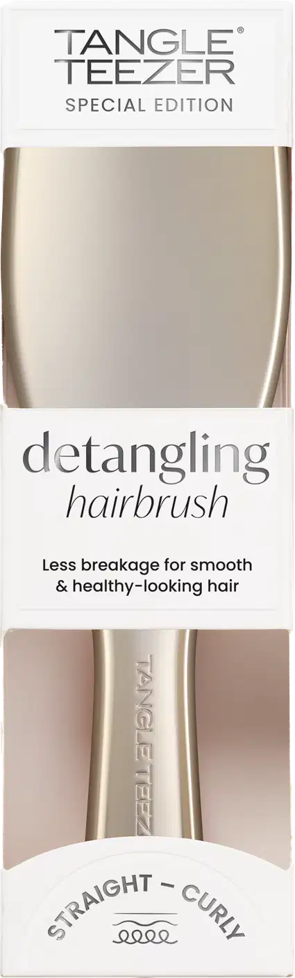 Escova de Cabelo Tangle Teezer Ultimate Detangler Chrome Neo Gold