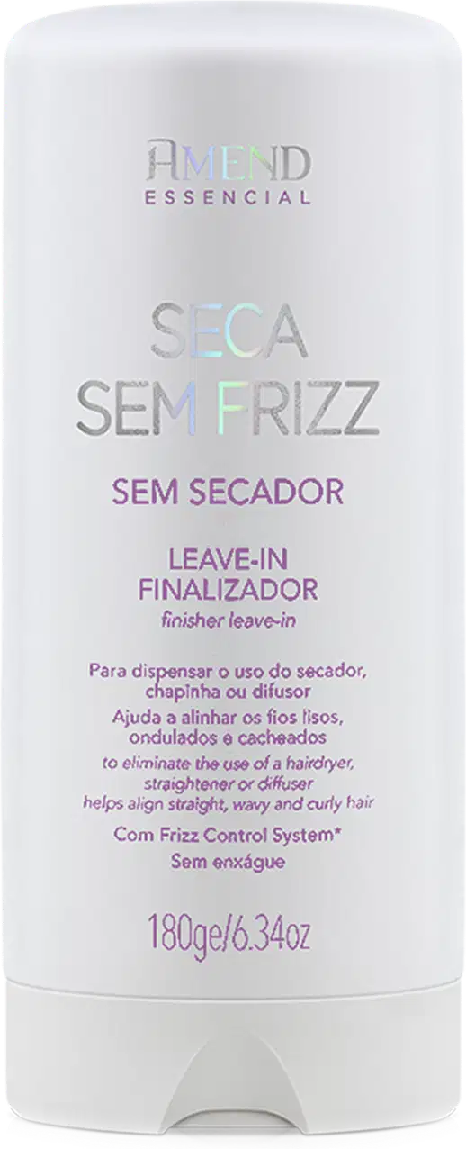 Leave-in Amend Seca Sem Frizz 180g