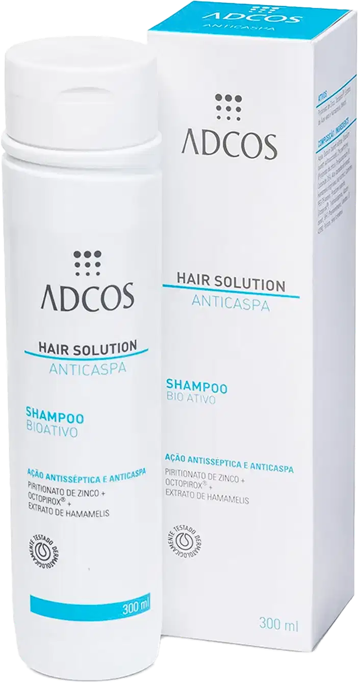 Shampoo Anticaspa Adcos Hair Solution Bioativo | Beleza na Web
