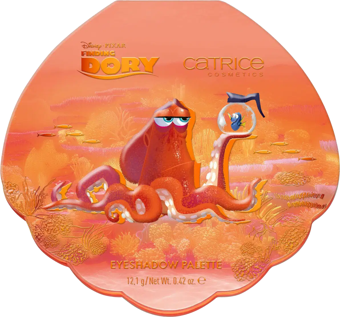 Paleta de Sombras Catrice Disney Pixar Procurando Dory 020 Great Barrier Reef 12,1g.