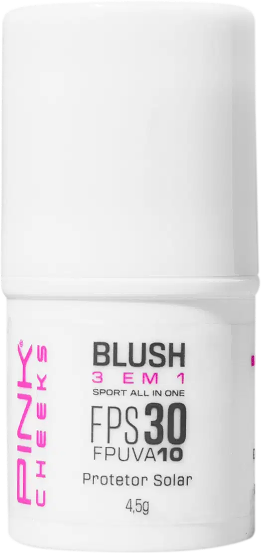 Blush Multifuncional Pink Cheeks Sport All in One FPS30 FPUVA10 Red Cherry, 4,5g.
