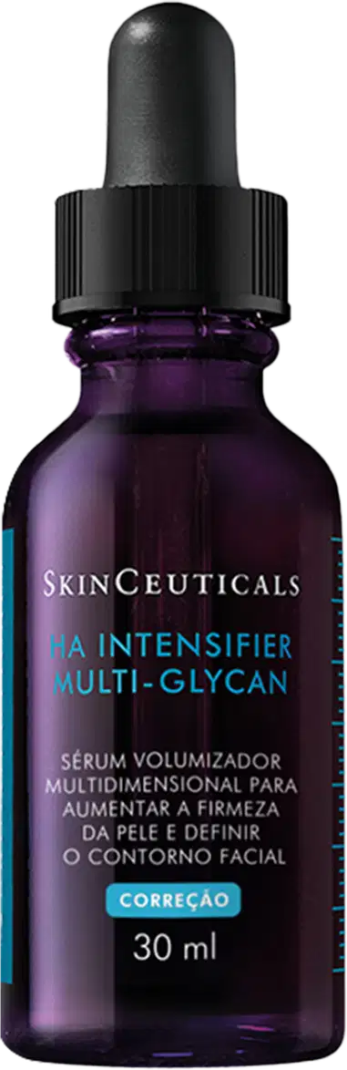 Frasco do sérum HA Intensifier Multi-Glycan da marca SkinCeuticals