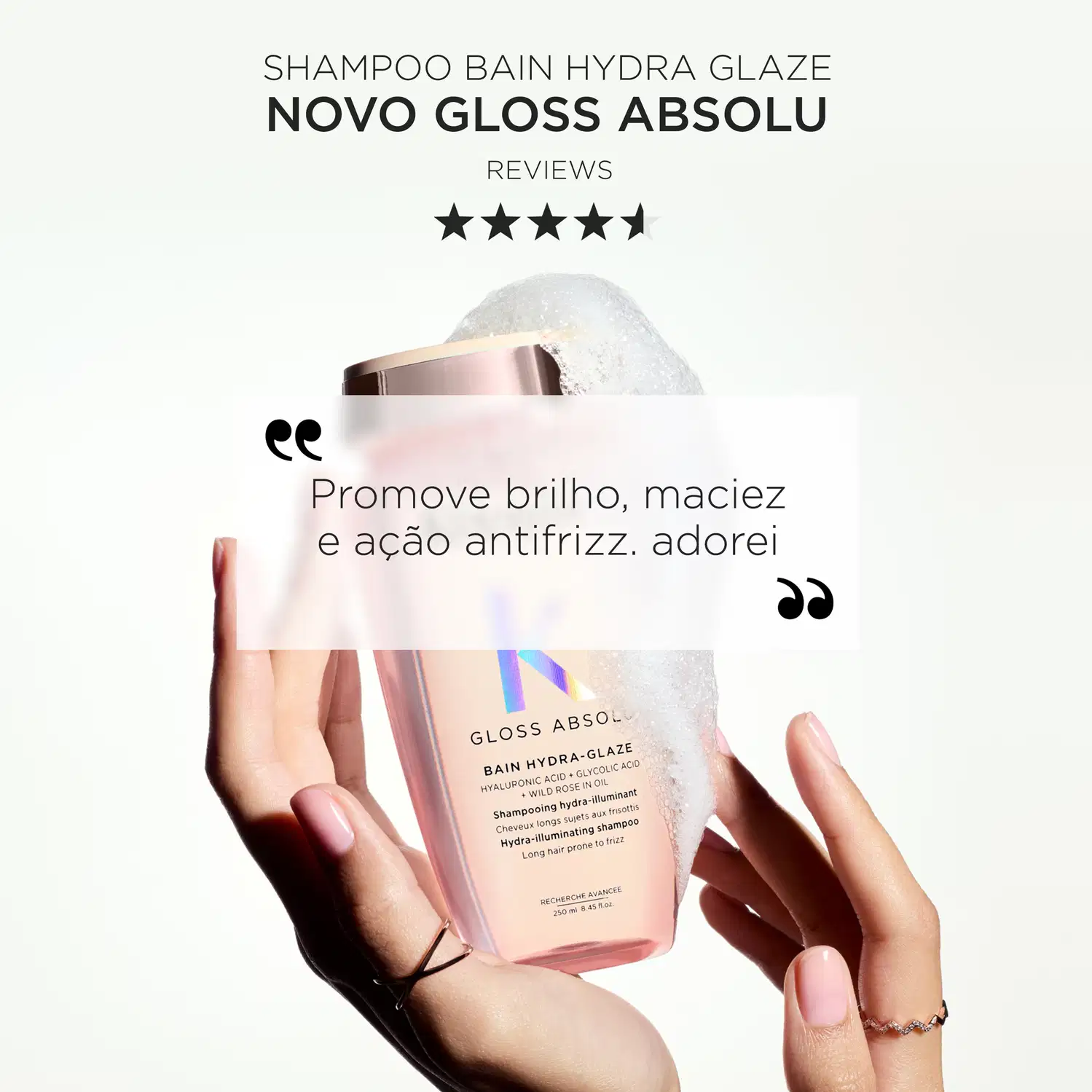 Shampoo Gloss Absolu, da marca Kérastase.