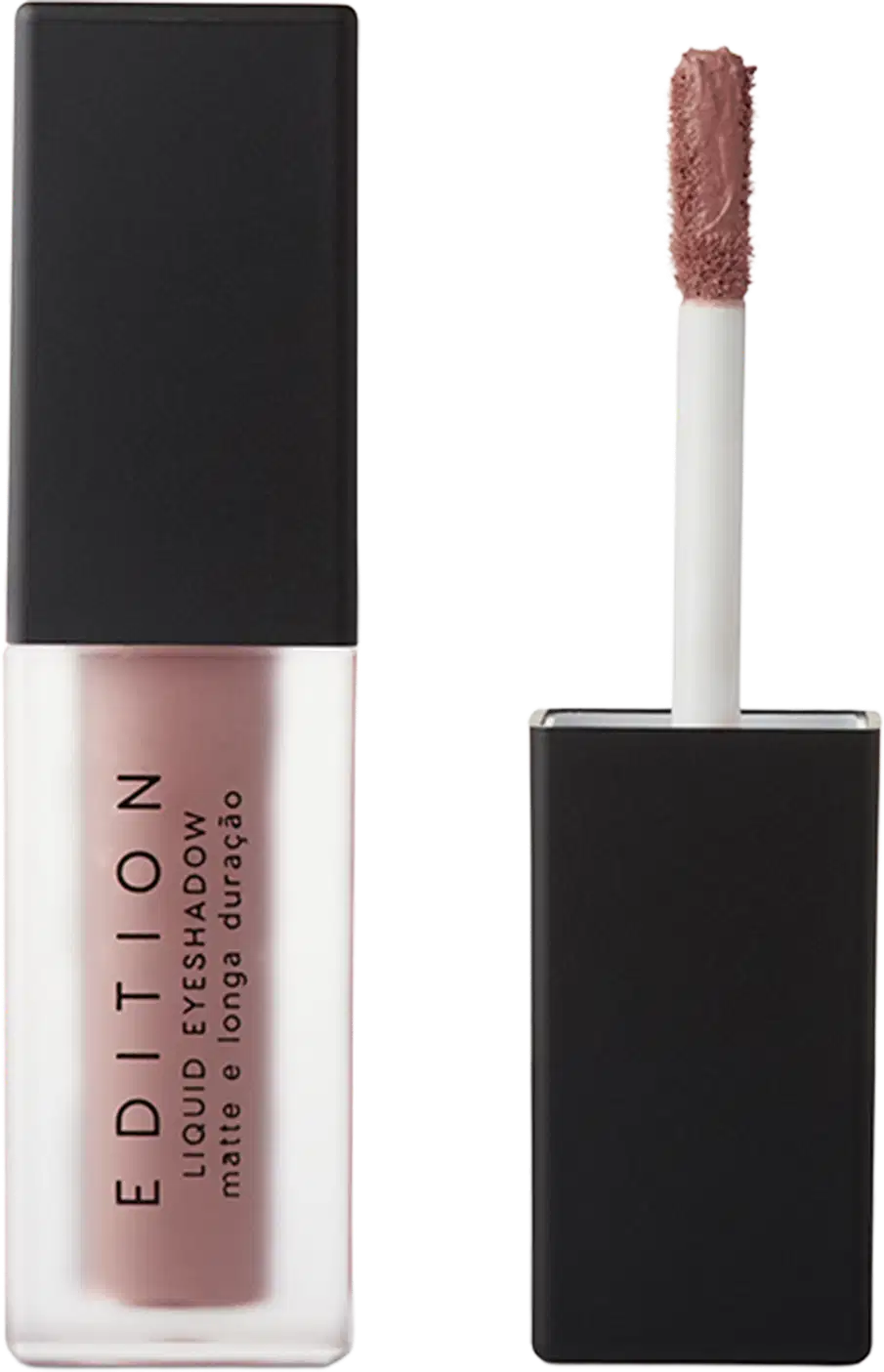 Sombra Líquida Edition Liquid Eyeshadow, da marca Océane. Cor roxo amarronzado.