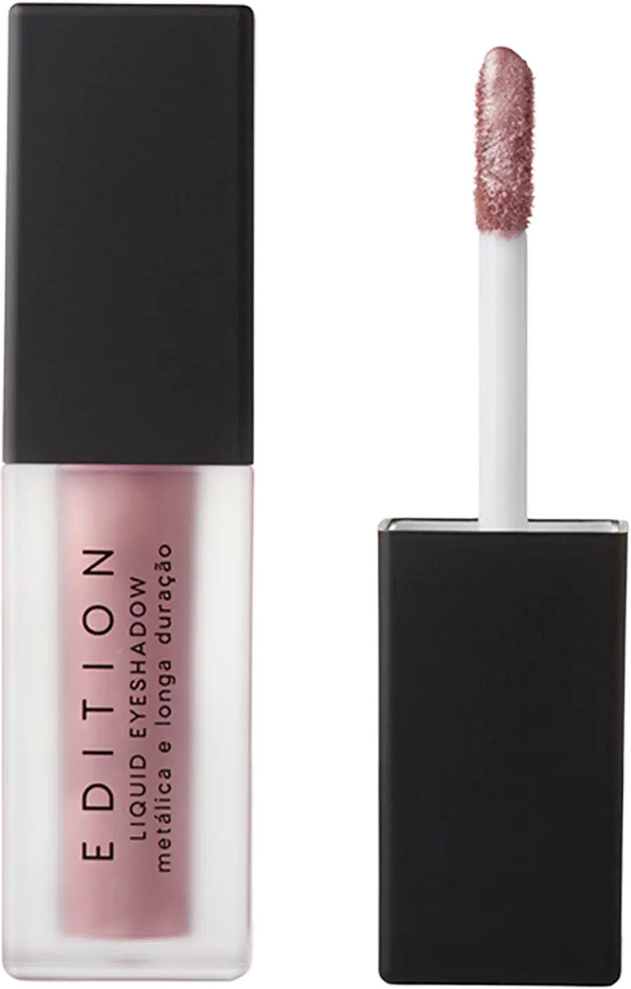 Sombra Líquida Edition Liquid Eyeshadow, da marca Océane. Cor roxa.