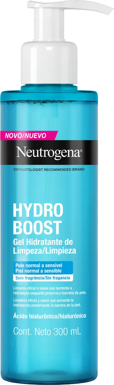 Gel de Limpeza Hydro Boost, da marca Neutrogena.
