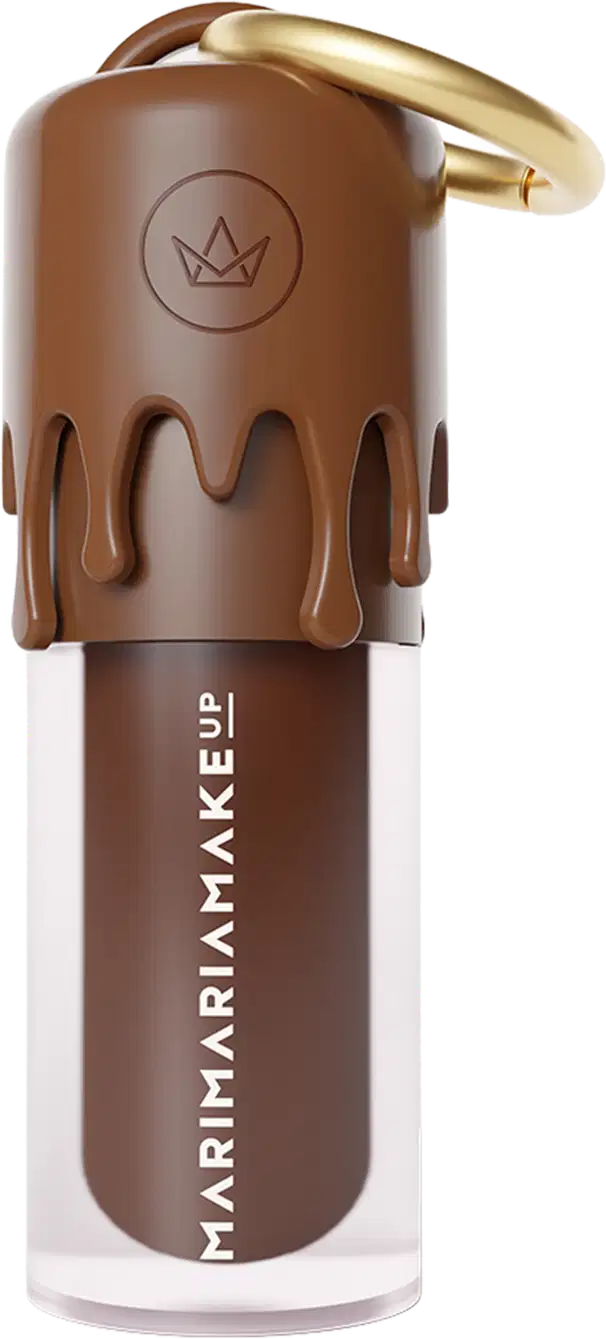 Gloss labial de Mari Maria, com cor amarronzada.