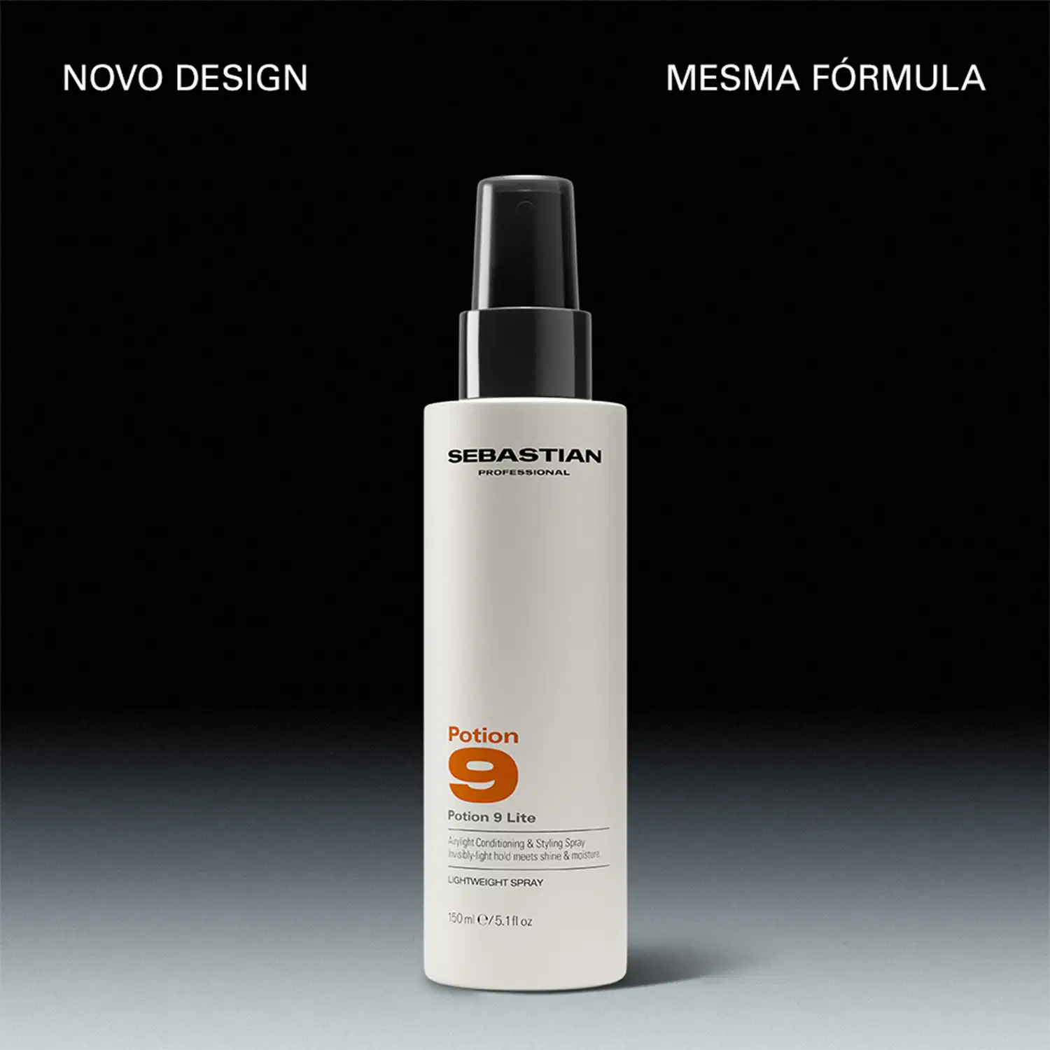 SEBASTIAN PROFESSIONAL Potion 9 Leve Spray Condicionador e Modelador de Cabelos, 150 ml.