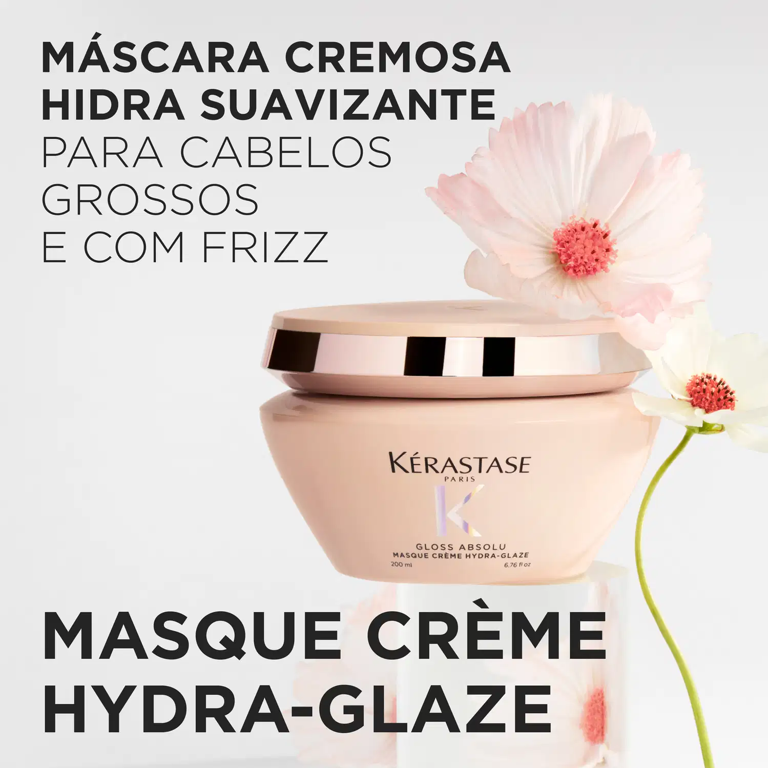 Máscara Capilar Kérastase Gloss Absolu Hydra-Glaze, 200ml.