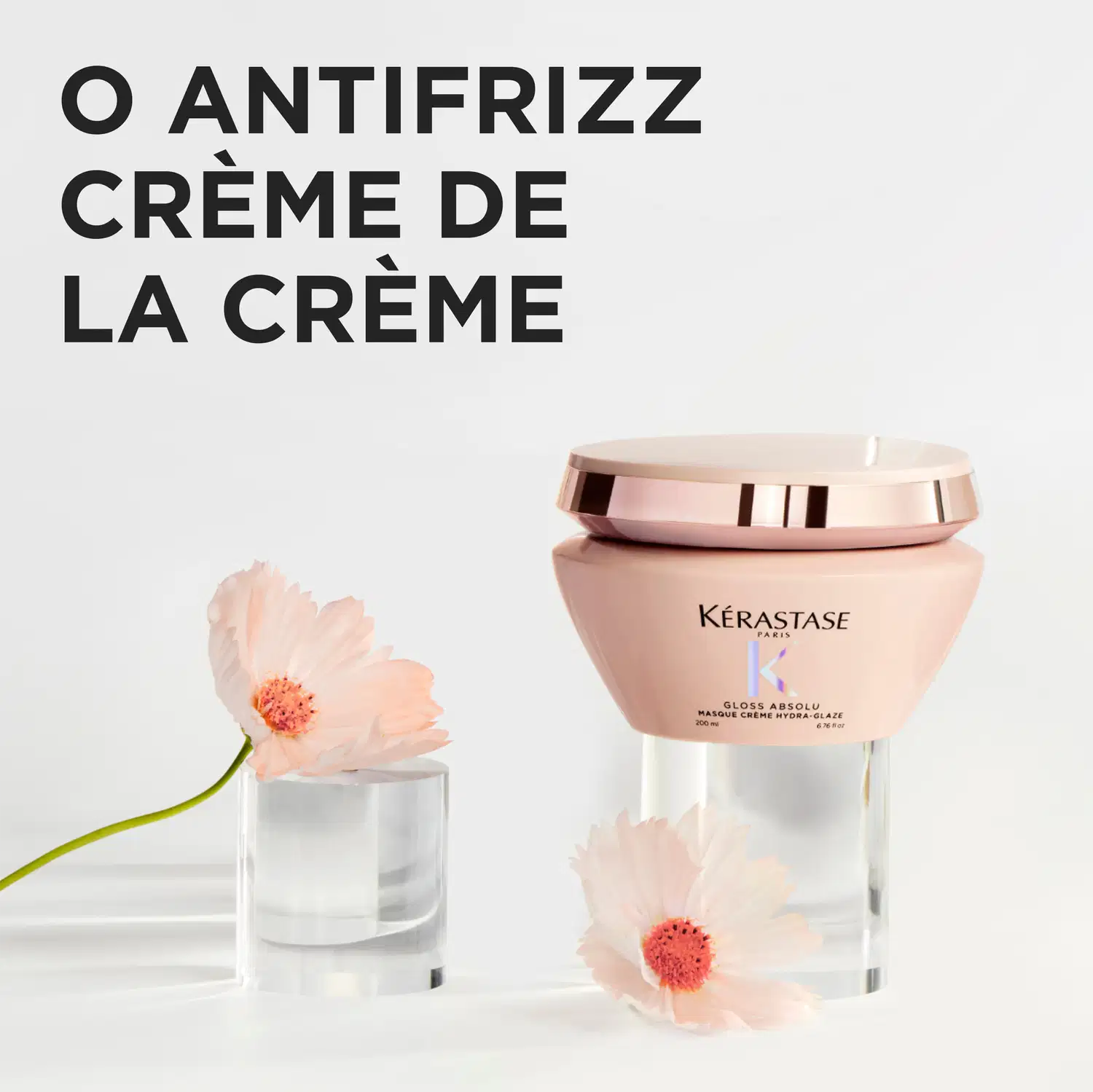 Máscara Capilar Kérastase Gloss Absolu Hydra-Glaze, 200ml.
