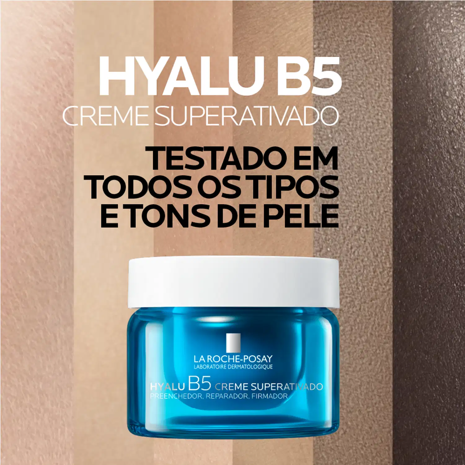 HYALU B5 CREME SUPERATIVADO. TESTADO EM TODOS OS TIPOS E TONS DE PELE. PREENCHEDOR, REPARADOR, FIRMADOR.