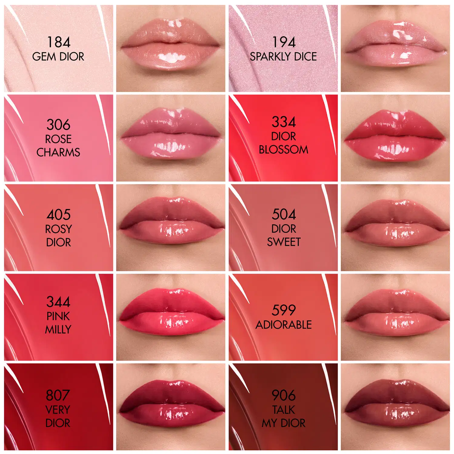 Todas as cores da linha de batons