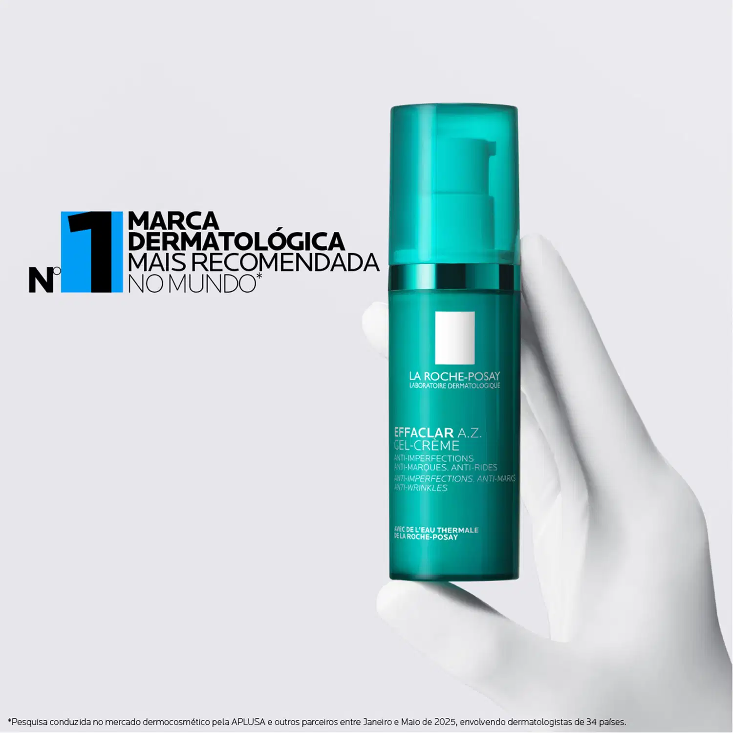 Gel-Creme Antissinais La Roche-Posay Effaclar A.Z., 40ml.